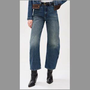 New Nili Lotan Otis Barrel Jeans Size 26 - Simon Wash